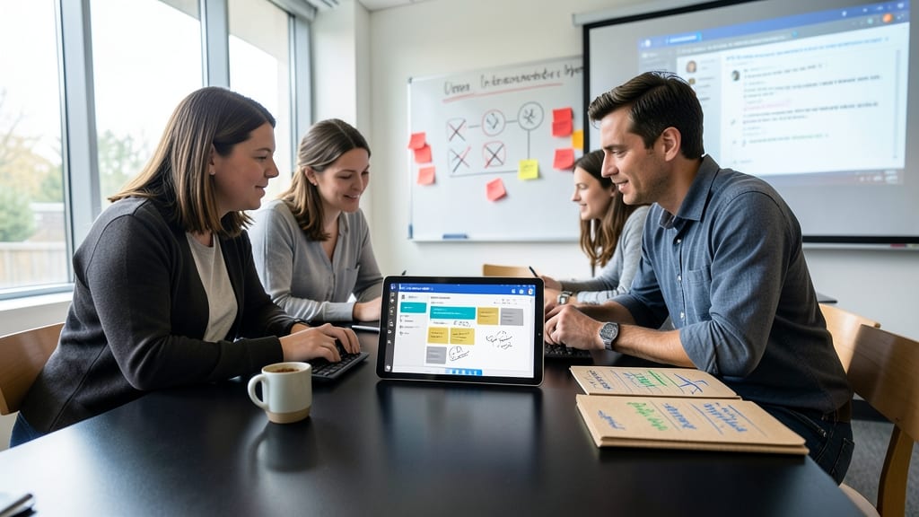 Collaborative Lesson Planning With Colleagues