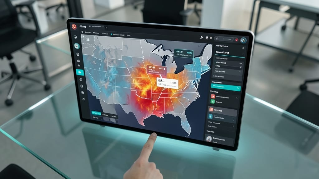 Interactive Geospatial Heatmaps