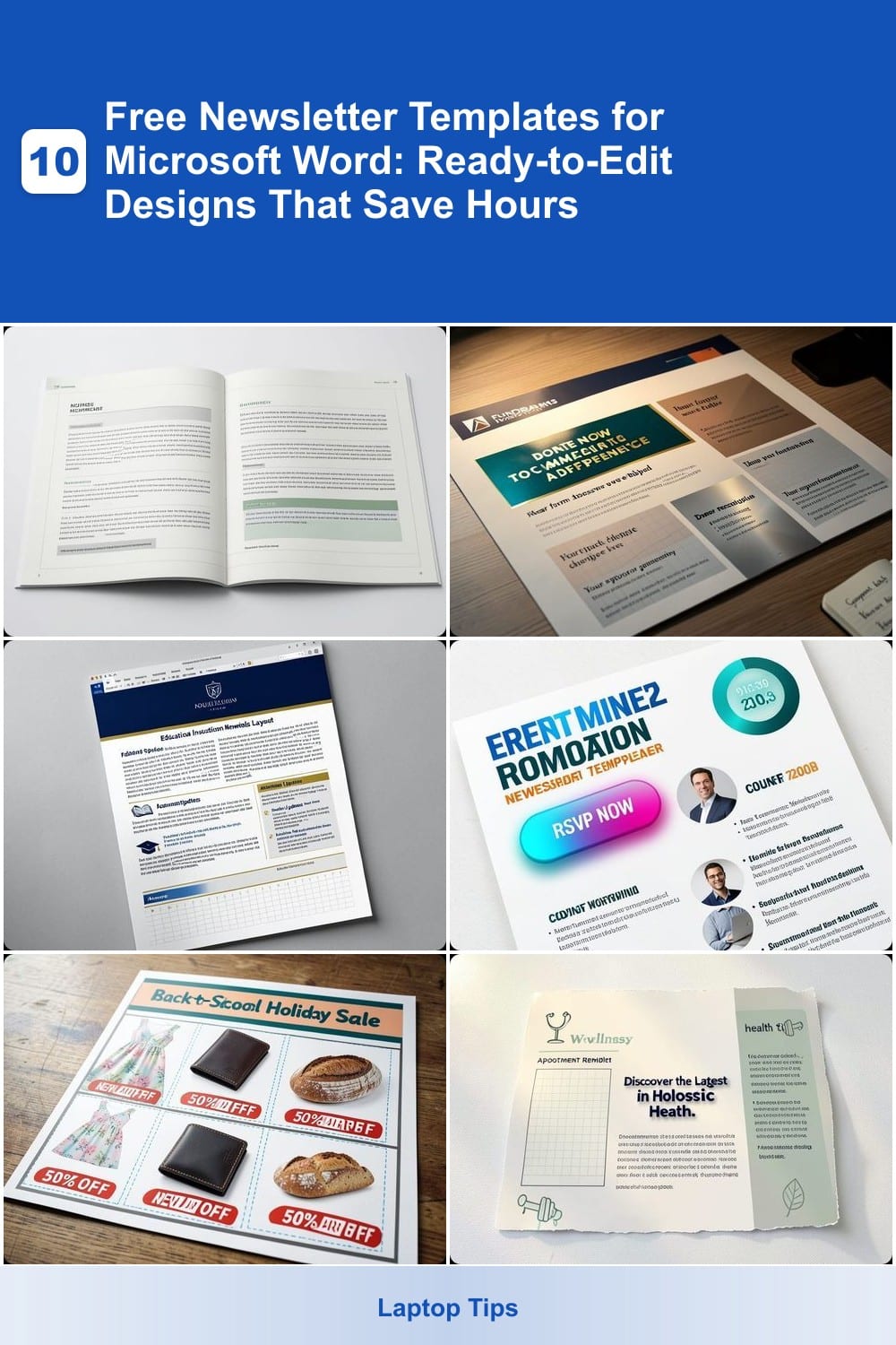 10 Free Newsletter Templates for Microsoft Word: Ready-to-Edit Designs That Save Hours