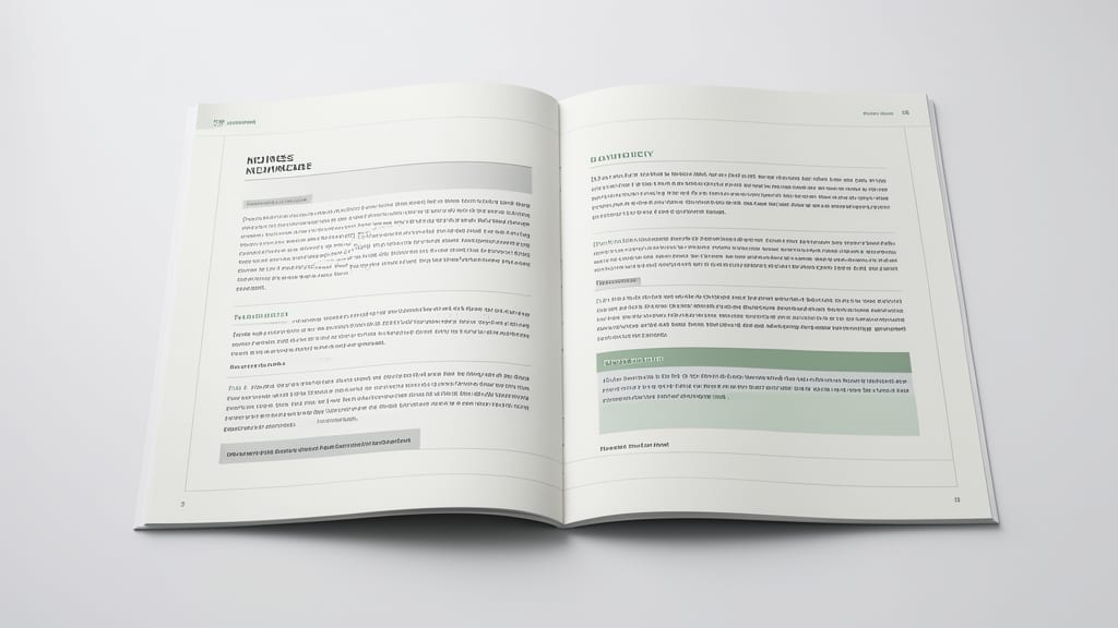 Modern Minimalist Business Newsletter Template