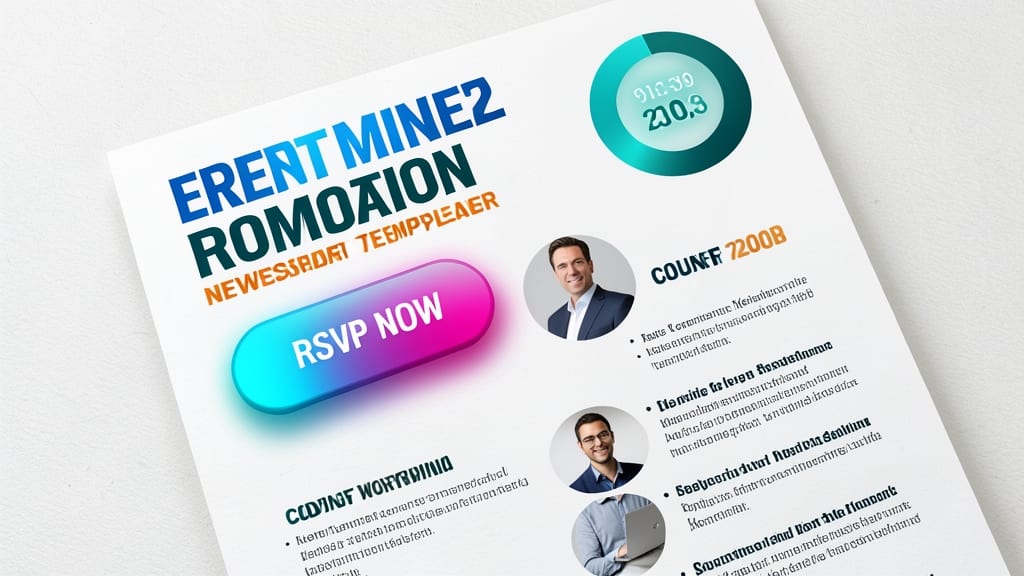Event Promotion Newsletter Design
