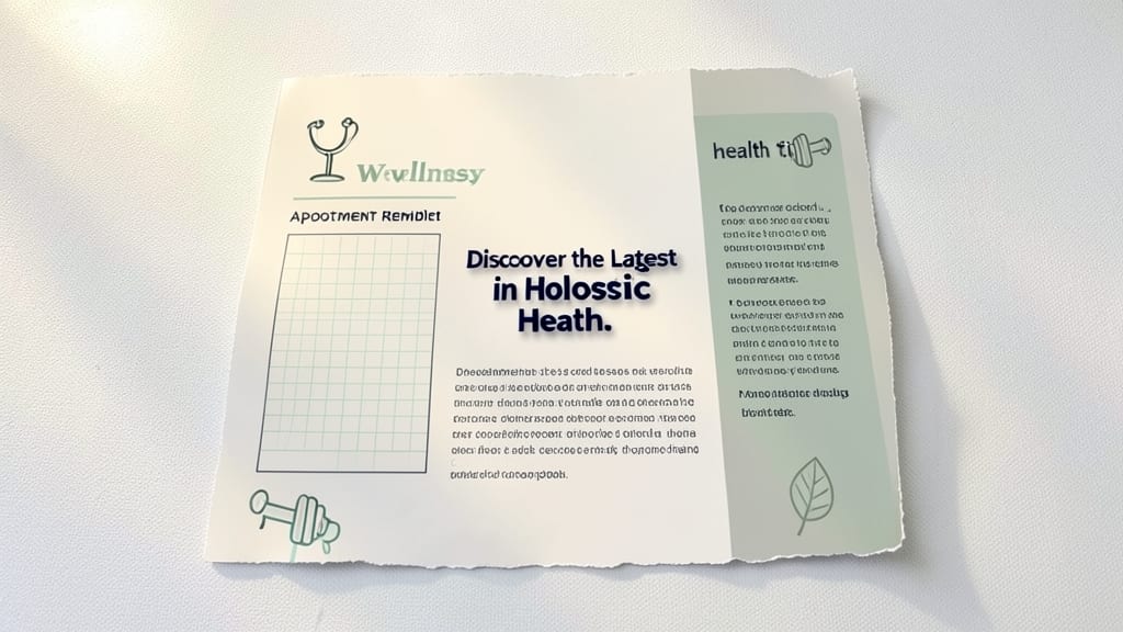 Health and Wellness Newsletter Format