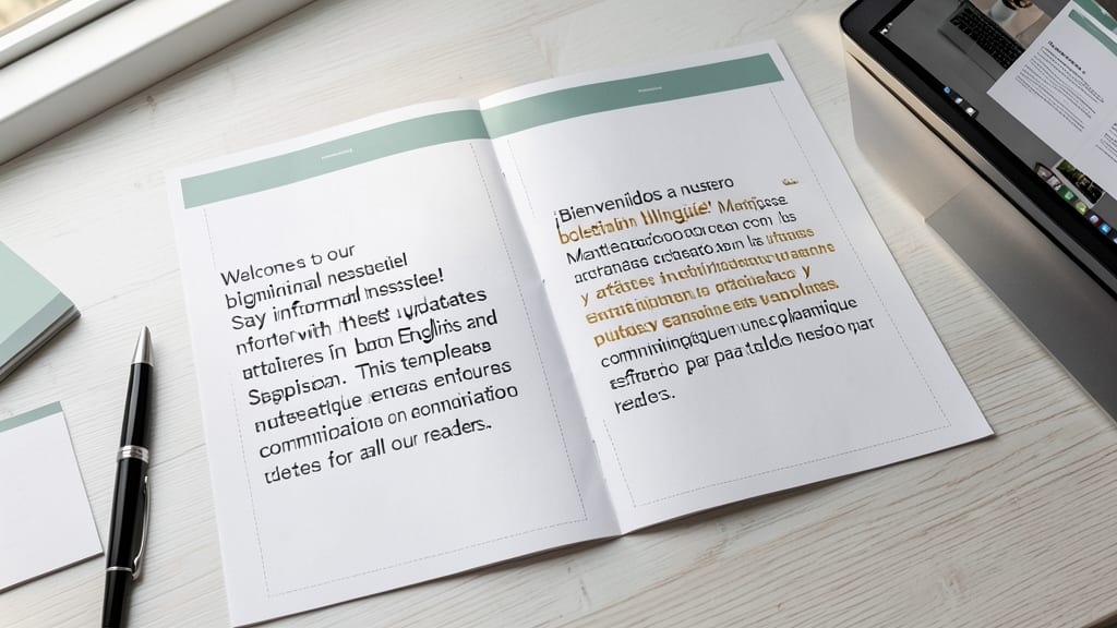 Bilingual Newsletter for Multilingual Audiences