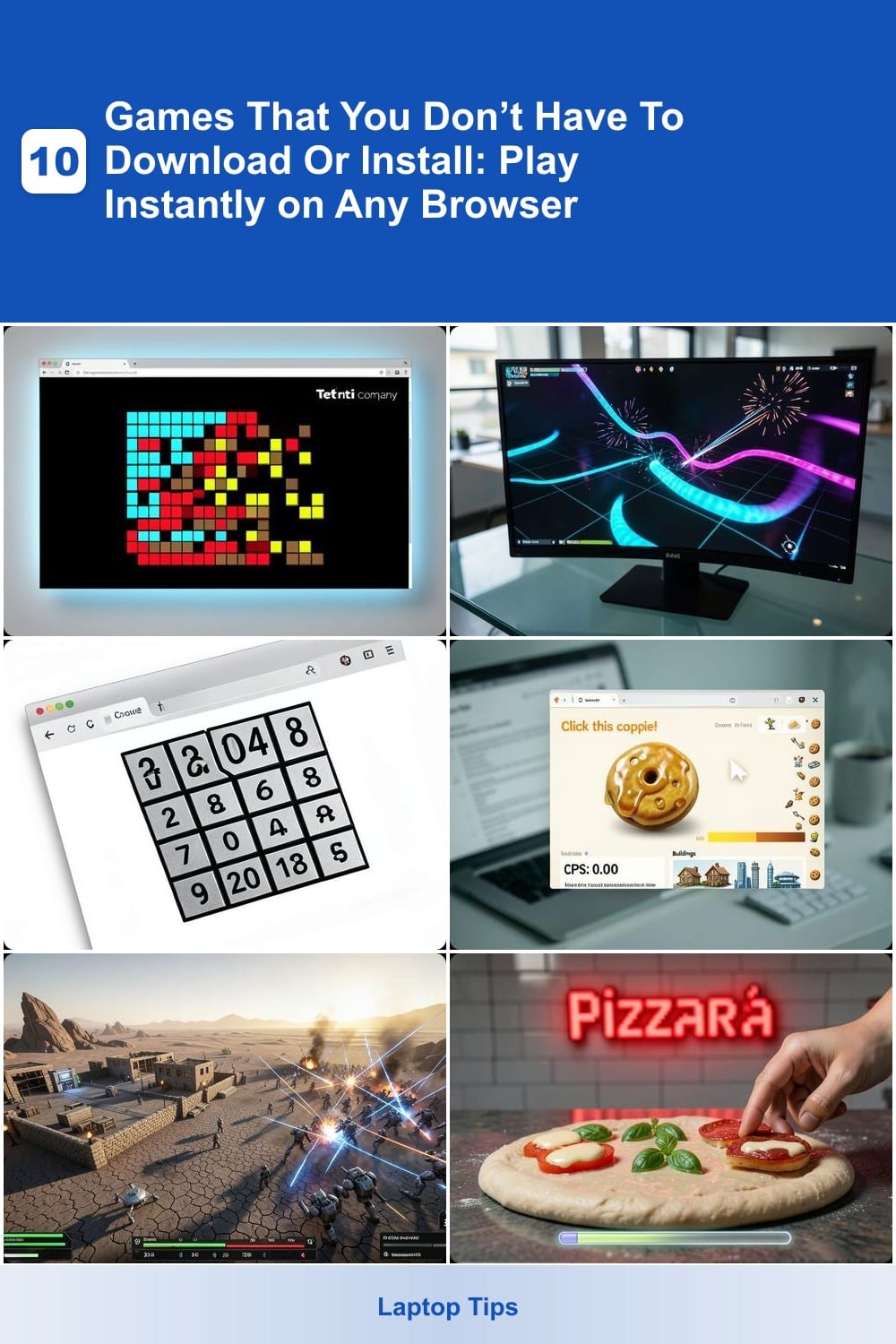 10 Games That You Don’t Have To Download Or Install: Play Instantly on Any Browser