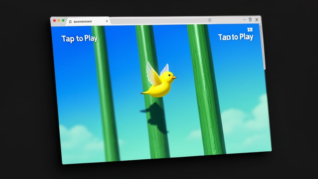 Flappy Bird Clone Browser Game