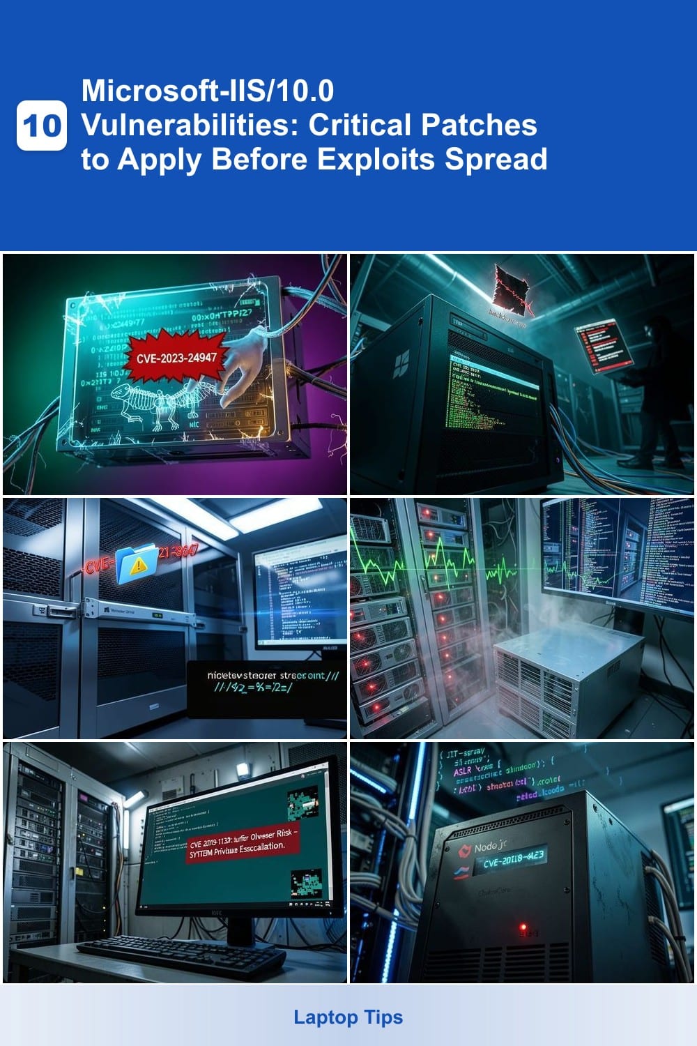 10 Microsoft-IIS/10.0 Vulnerabilities: Critical Patches to Apply Before Exploits Spread