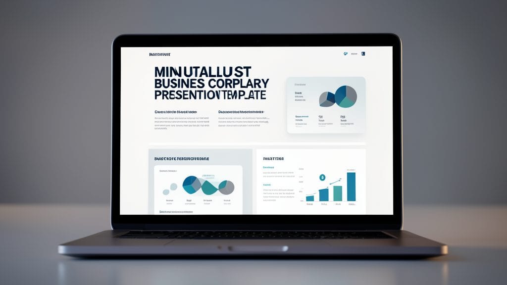 Minimalist Business Corporate Presentation Template