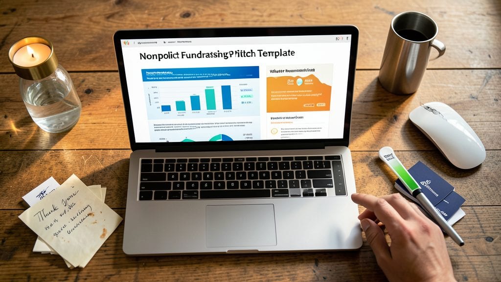 Nonprofit Fundraising Pitch Template