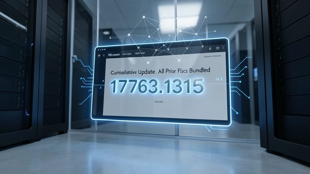Cumulative Update Build 17763.1315